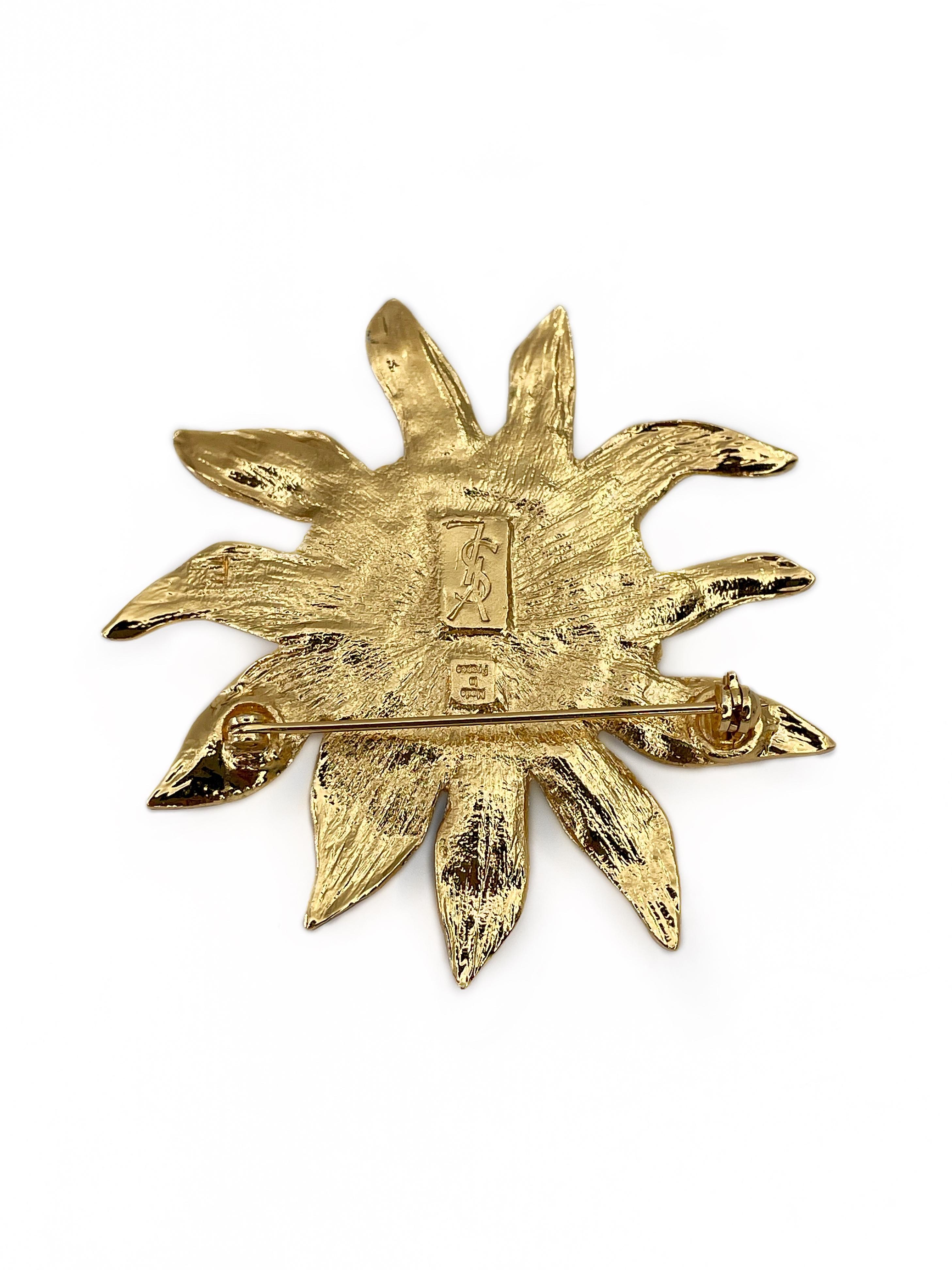 ysl brooch