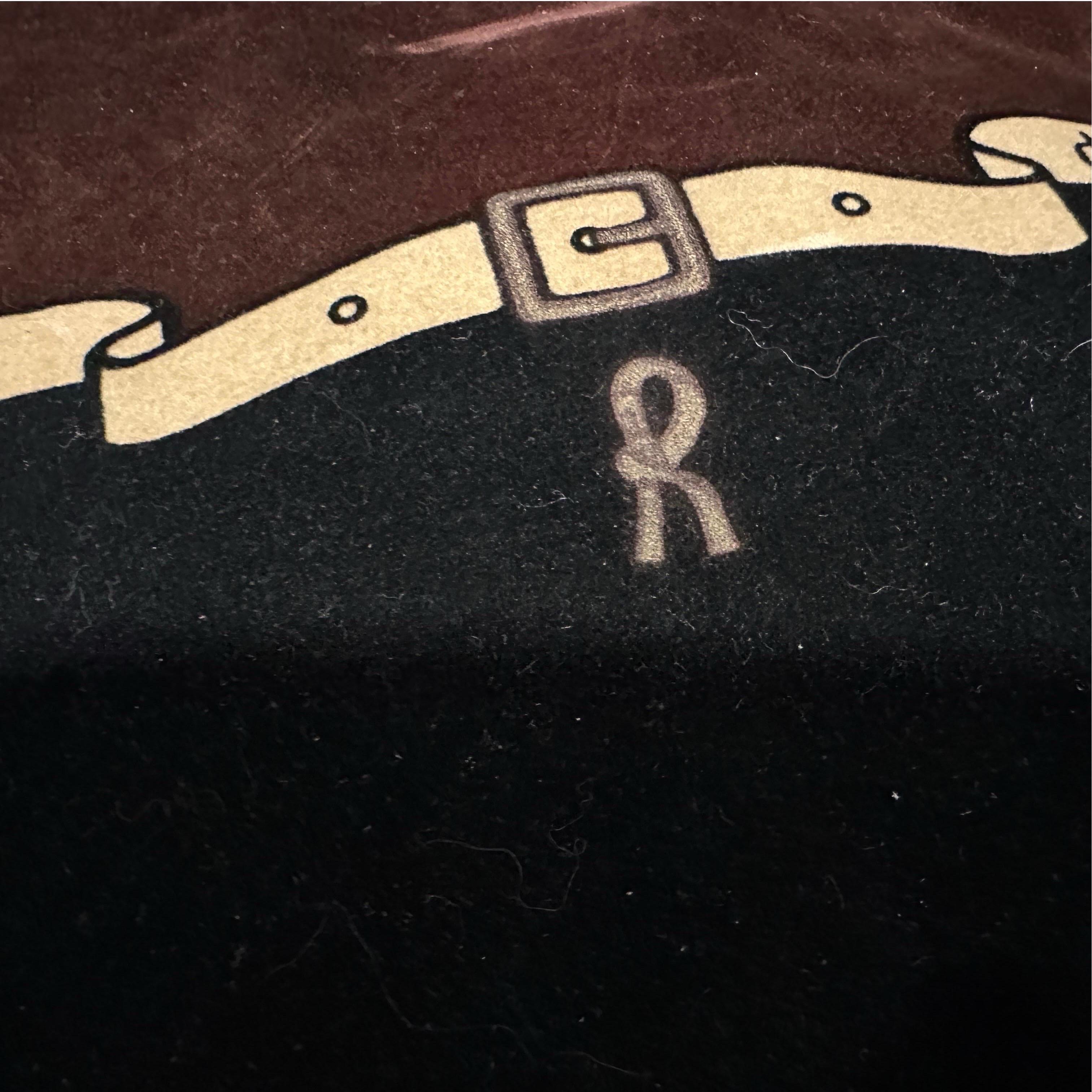 1980s Vitage Suede Tote Bag by Roberta di Camerino For Sale 5