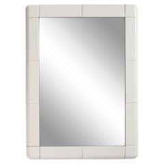 1980s, Wall Mirror in Subway Tile Frame