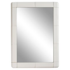 1980s, Wall Mirror in Subway Tile Frame