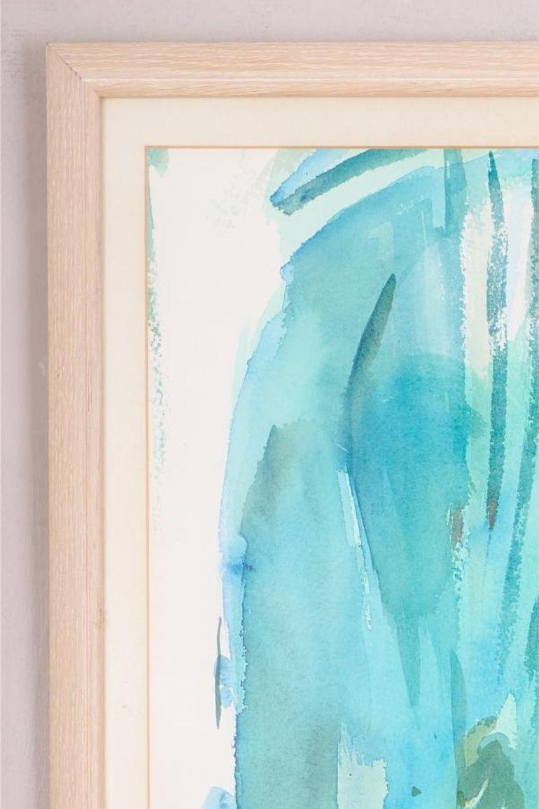 Pittura Acquarello del 1980 di Liz Keyworth