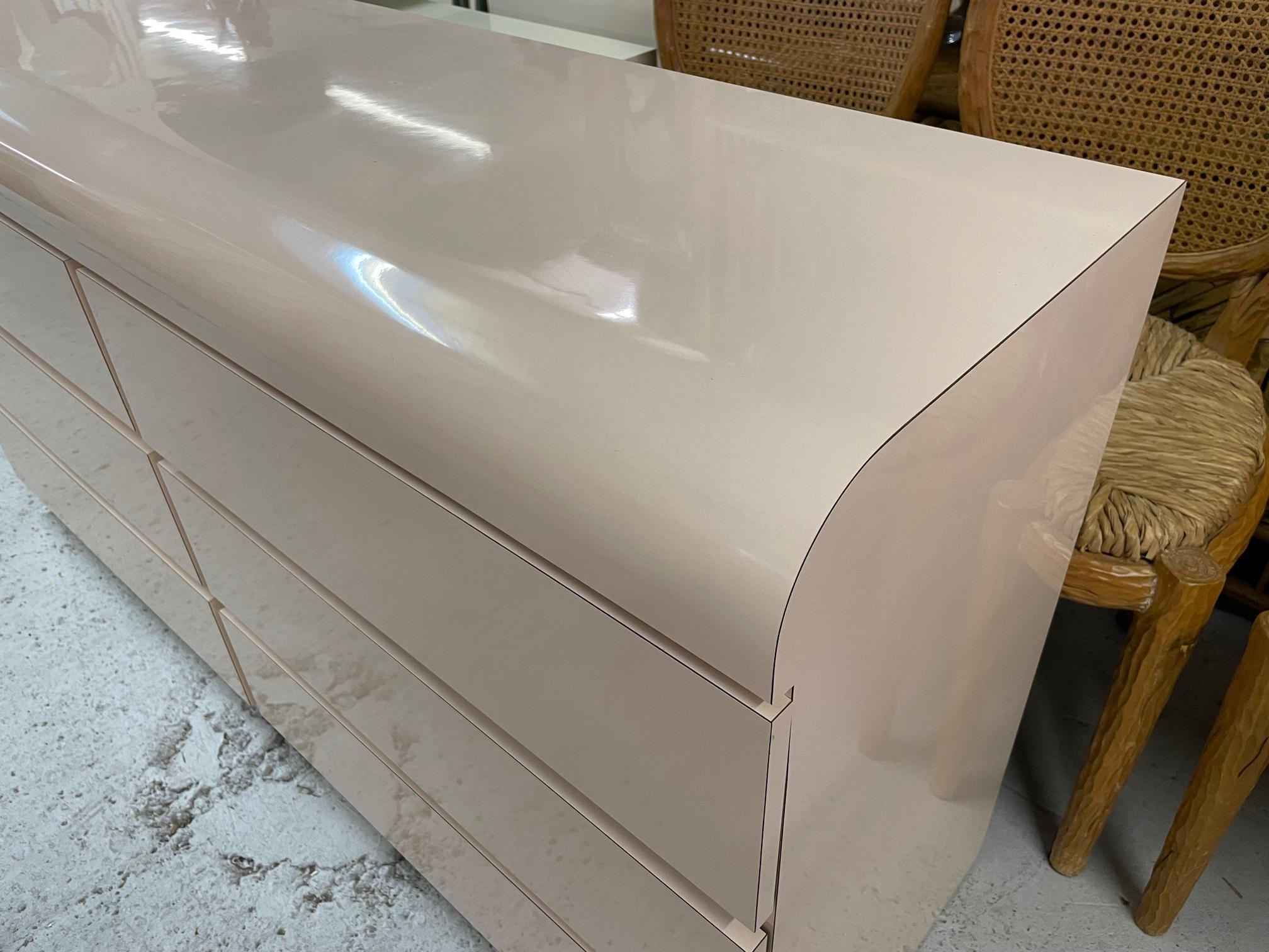 80s waterfall dresser