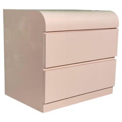 1980s Waterfall Style Nightstand
