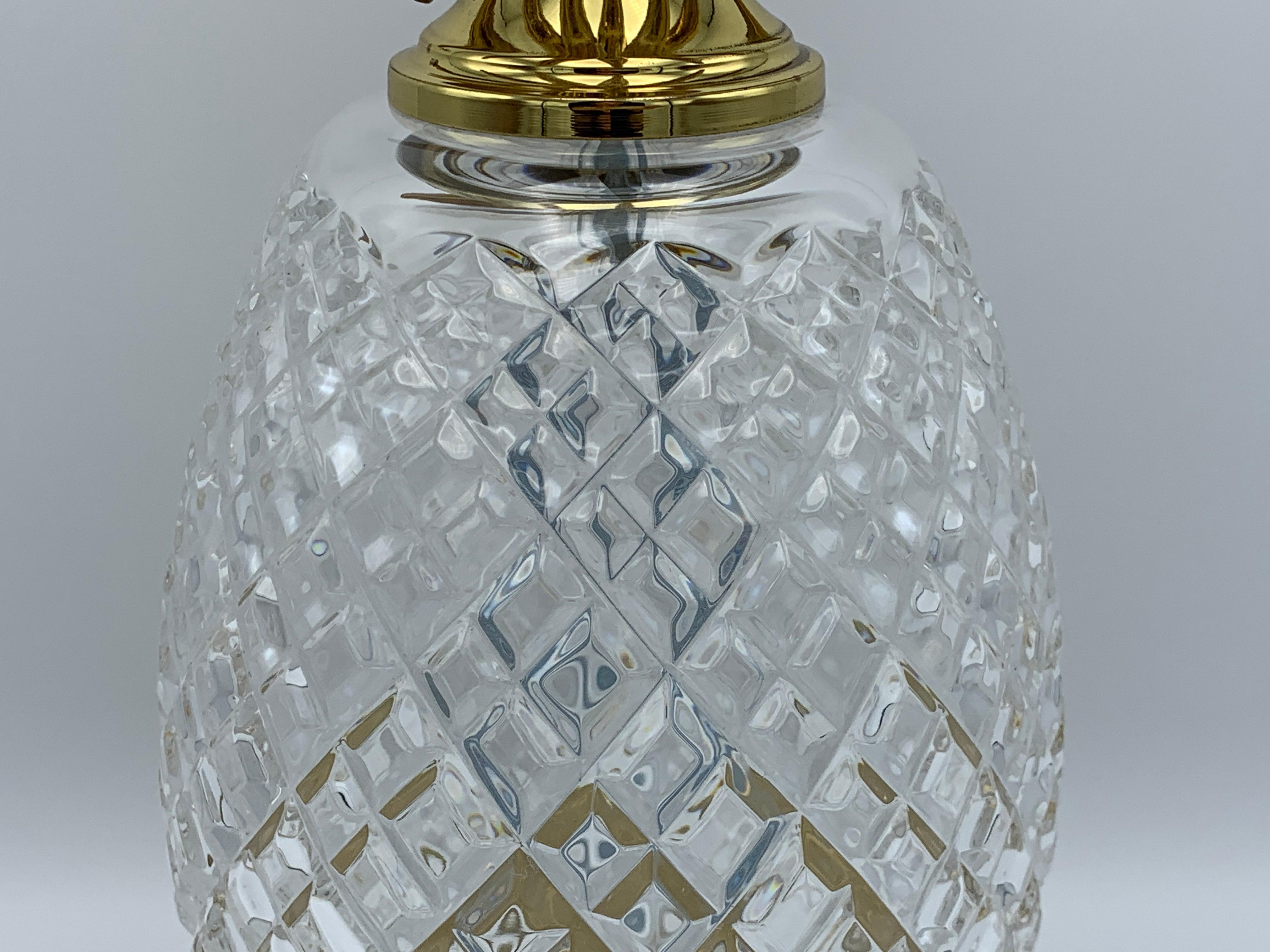 waterford pineapple lamp