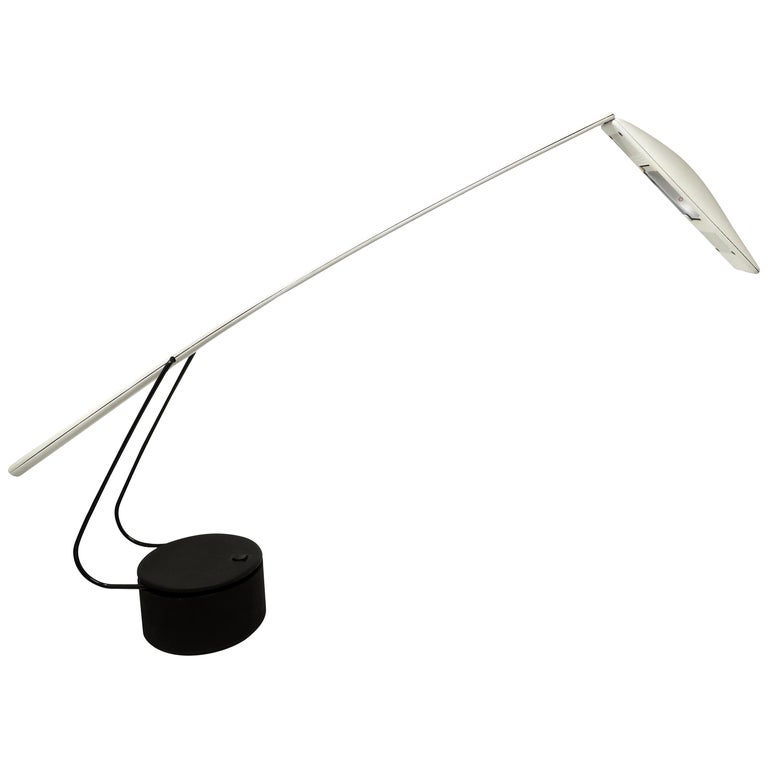 1980s White And Black Dove Lamp By Barbaglia Colombo For Paf 1980s White And Black Dove Lamp By Barbaglia Colombo For Paf Studio
