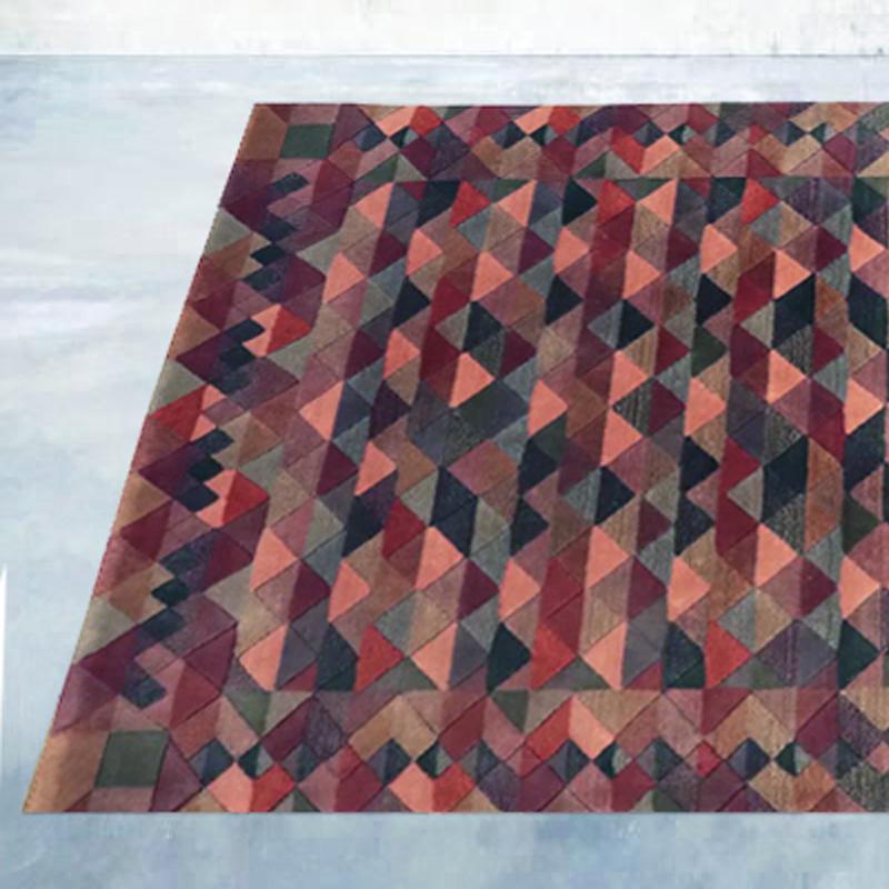 1980s Woolen Rug by Missoni for T&J Vestor called 