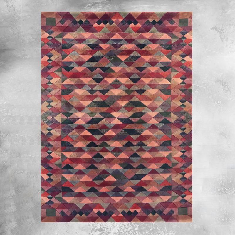 italien Tapis Missoni pour T&J Vestor appelé « Luxor », fabriqué en Italie, des années 1980 en vente