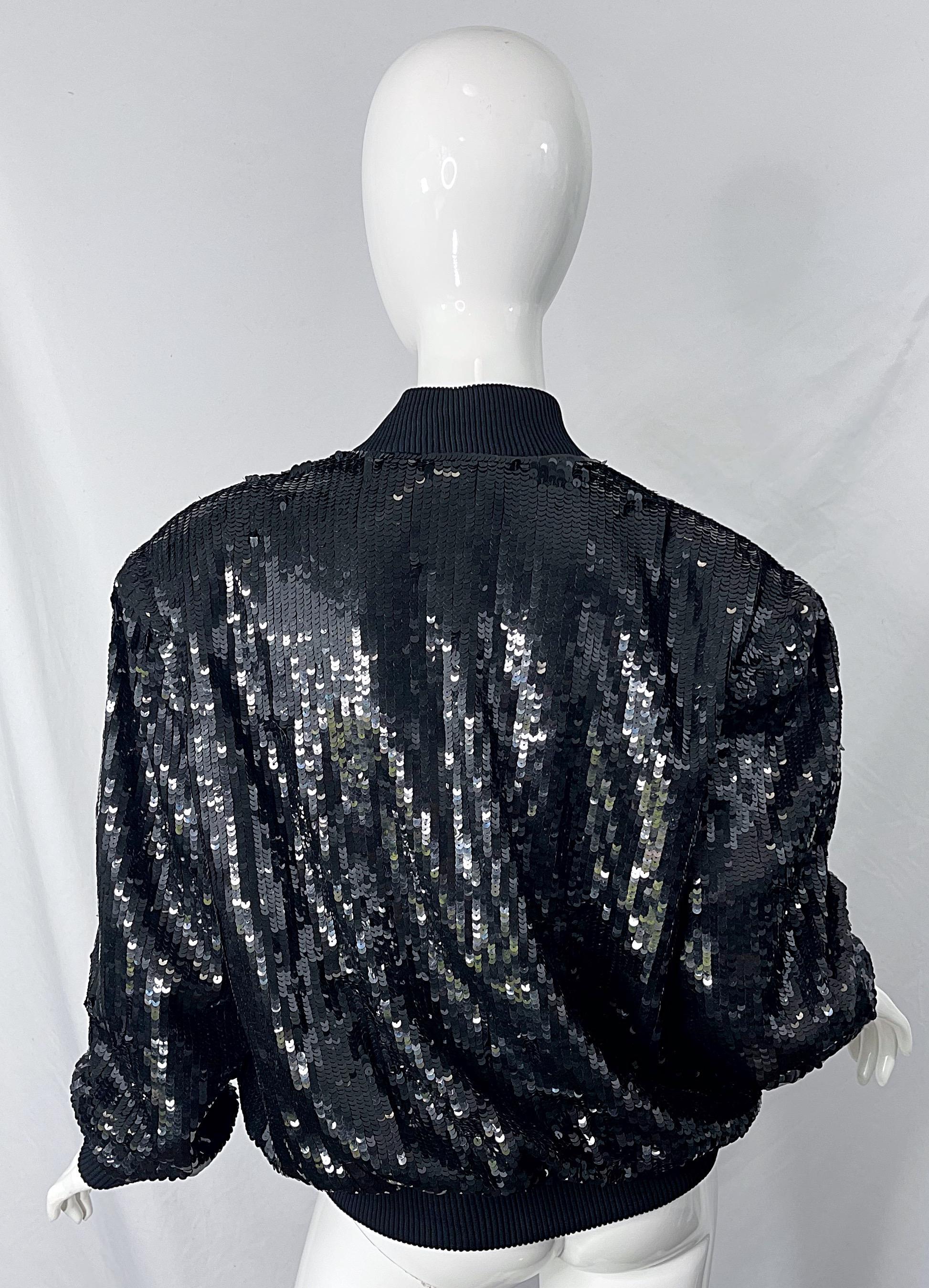 h and m sequin jacket