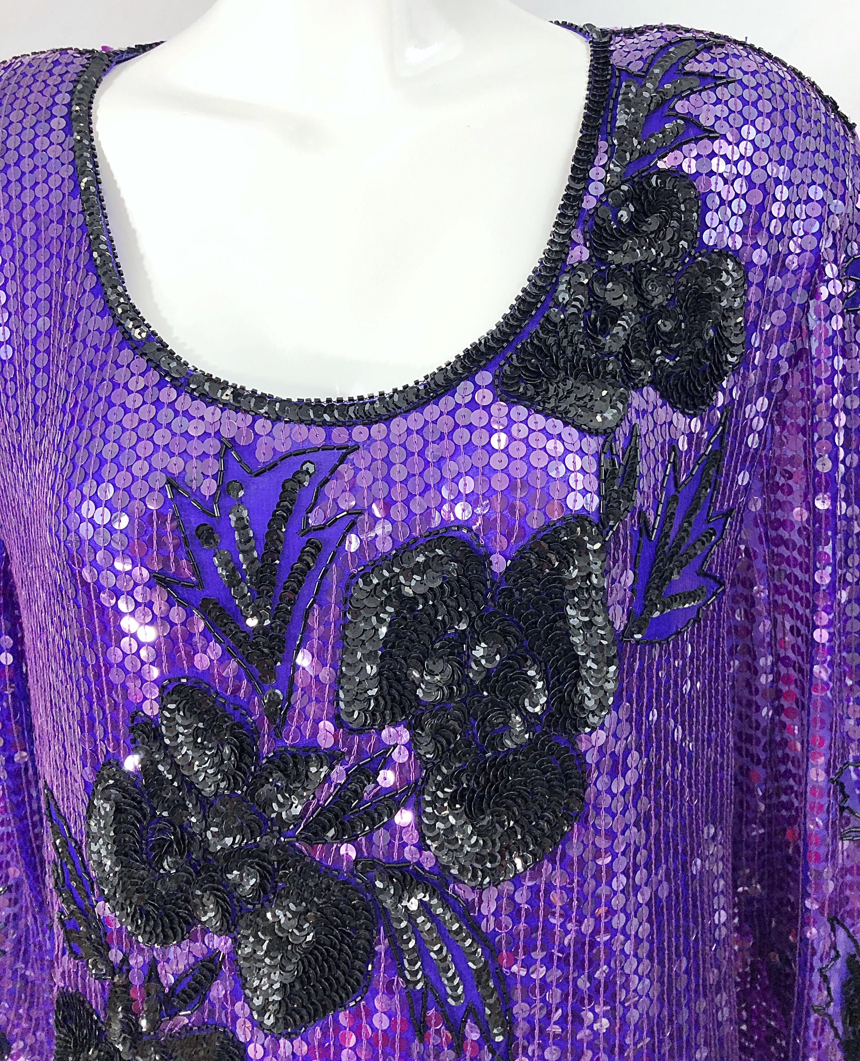 sparkly purple tops