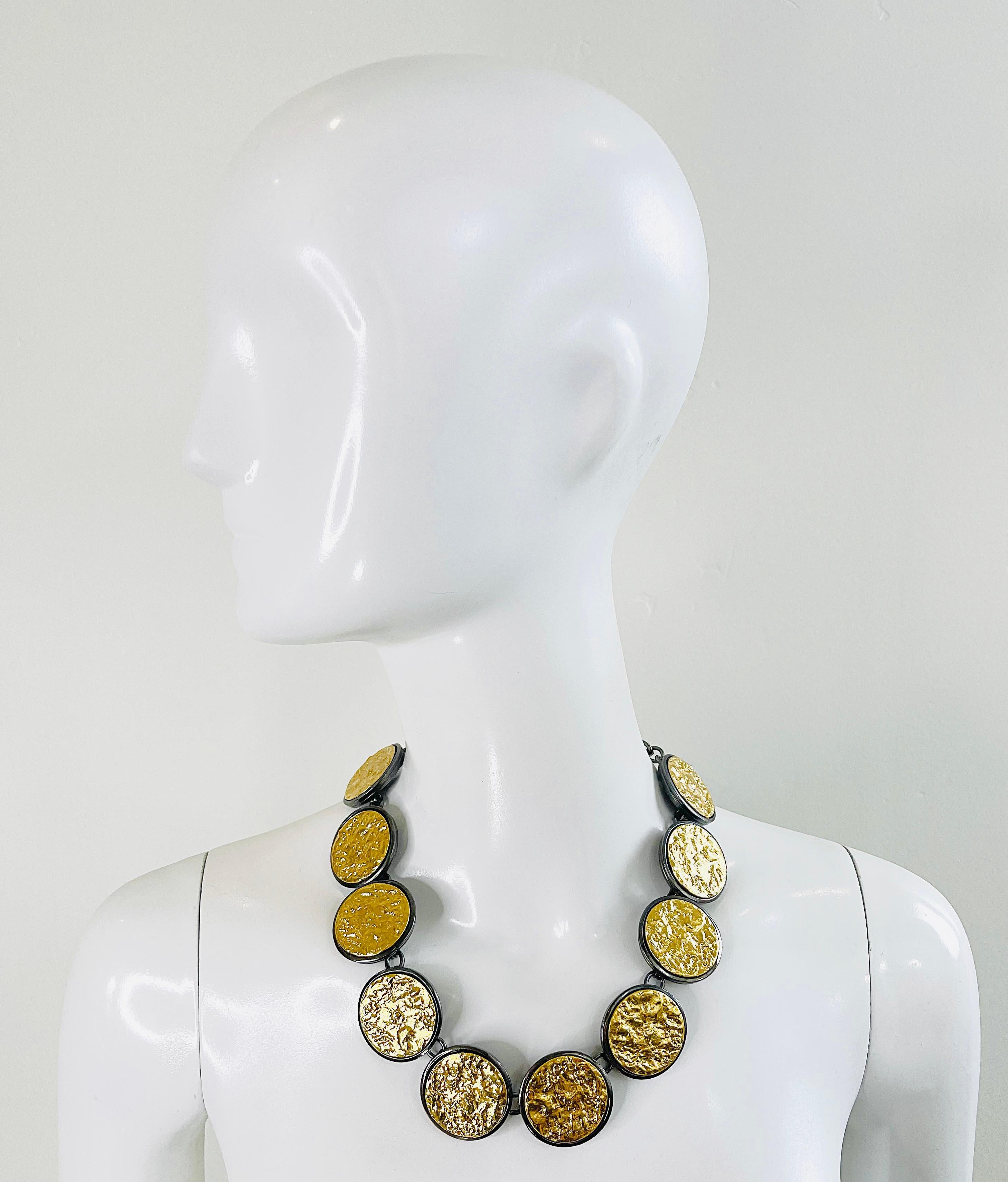 1980s Yves Saint Laurent by Robert Goossens Limited Edition 80s YSL Necklace  For Sale 9