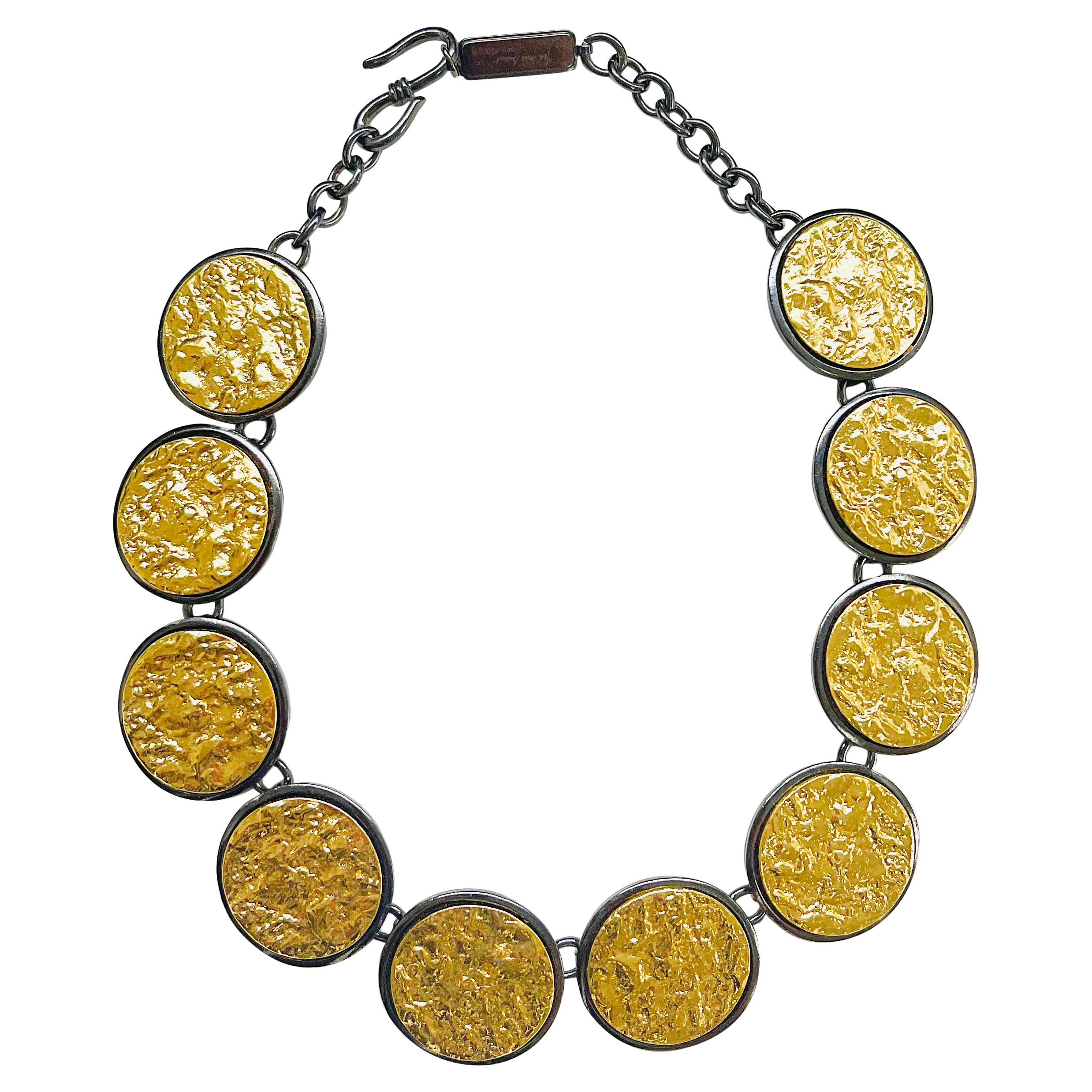 Collar YSL 80s Edición Limitada Yves Saint Laurent by Robert Goossens de los años 80
