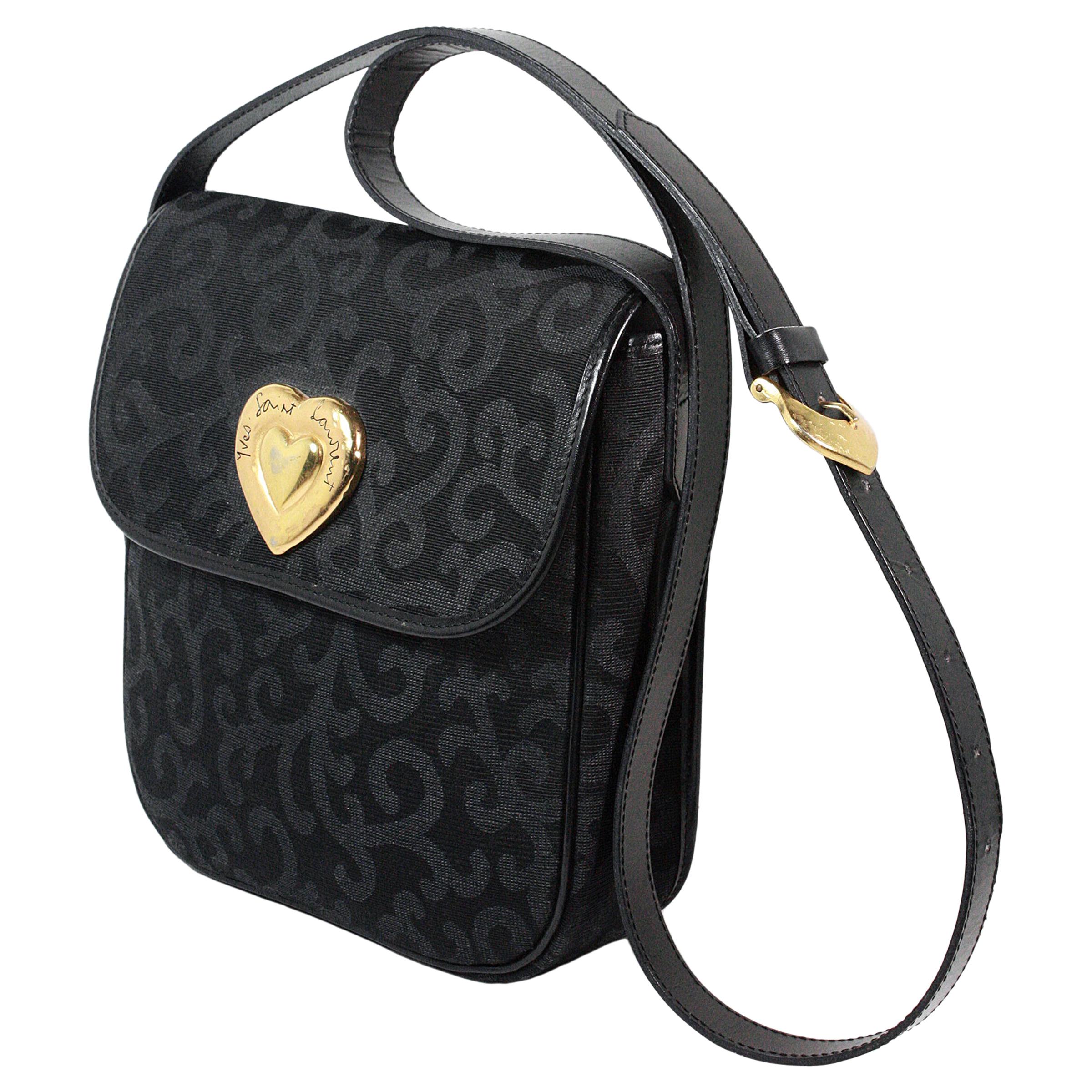 saint laurent heart bag