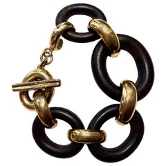 1980s Yves Saint Laurent Chain Bracelet
