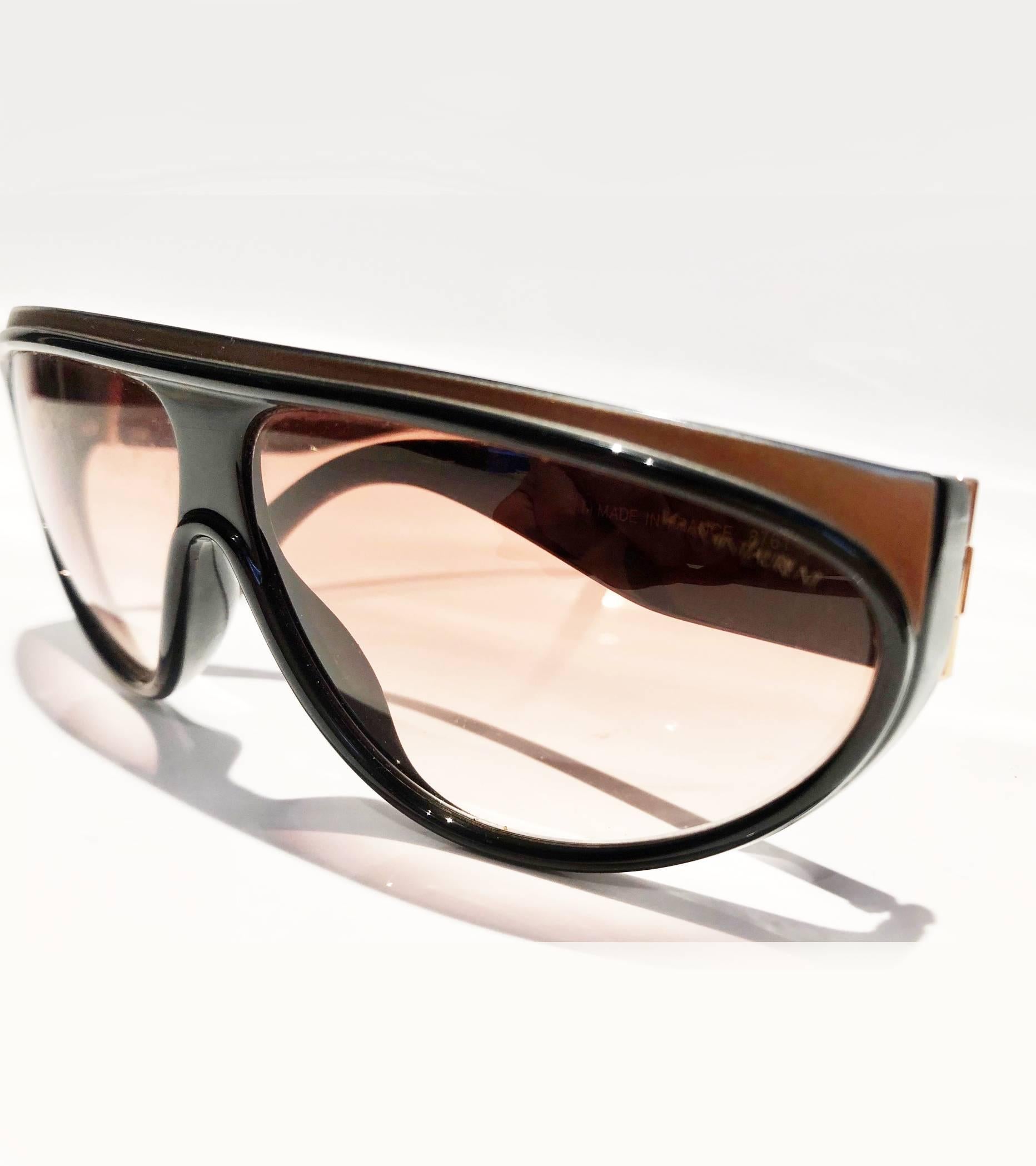 Occhiali da sole Aviator anni '80 Yves Saint Laurent Champs Elysees 4