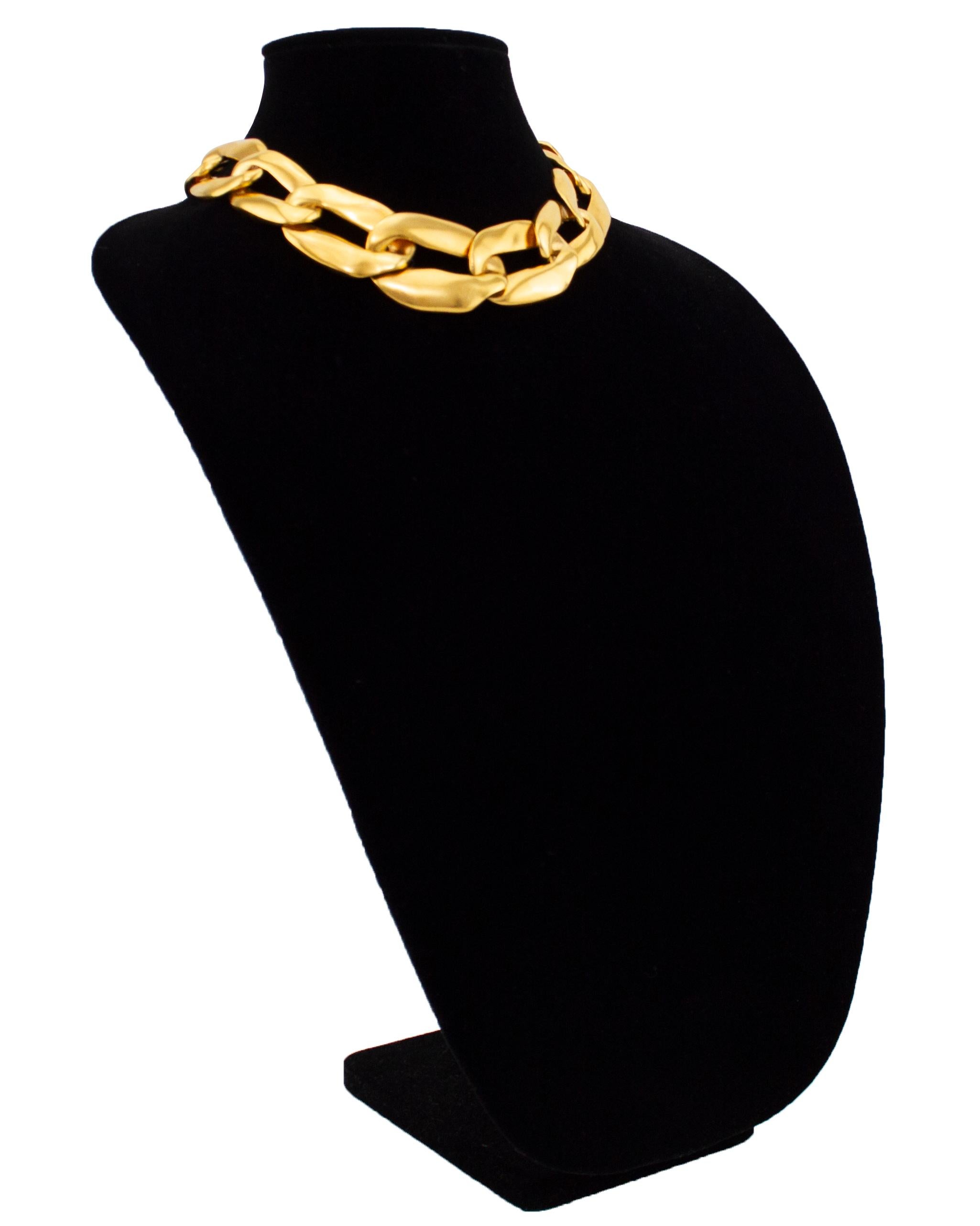 oversized chain necklace
