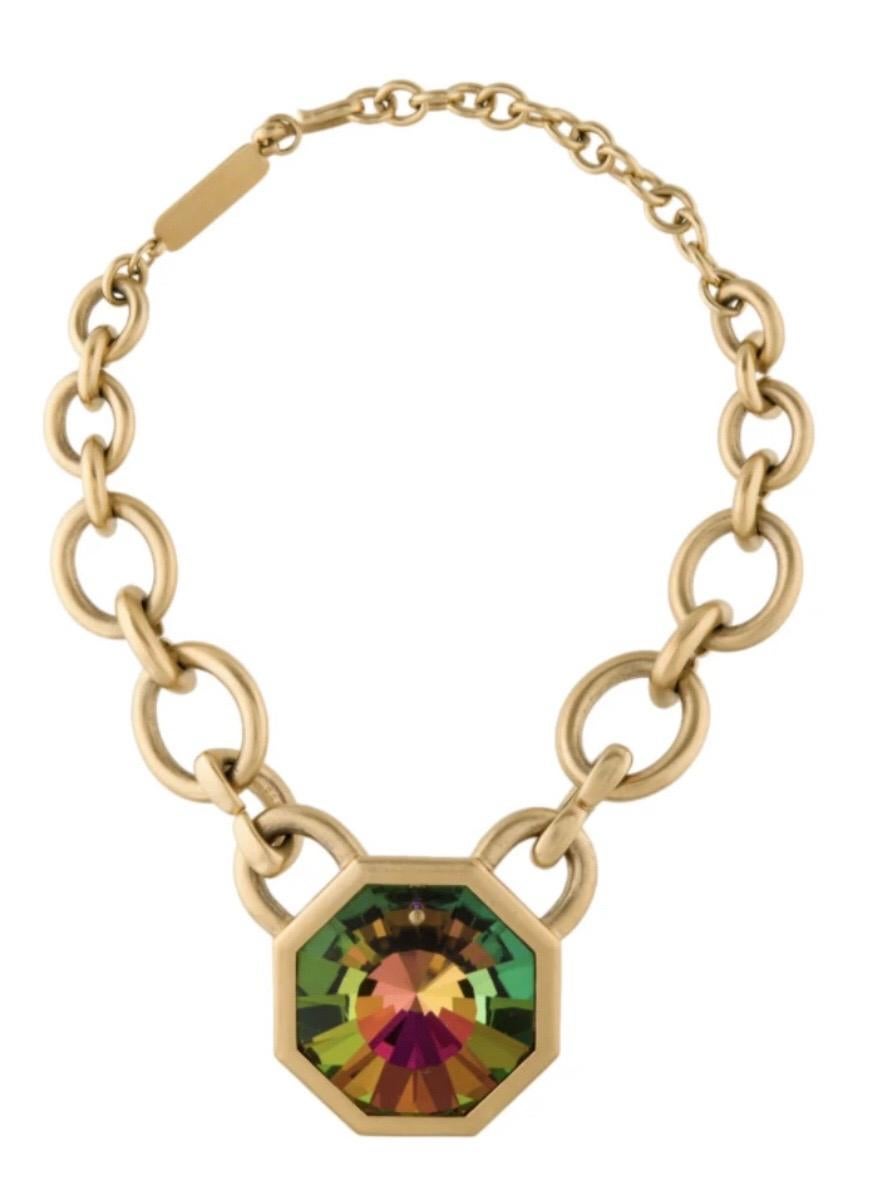 Women's 1980s Yves Saint Laurent Limited Edition Watermelon Crystal Choker- numbered