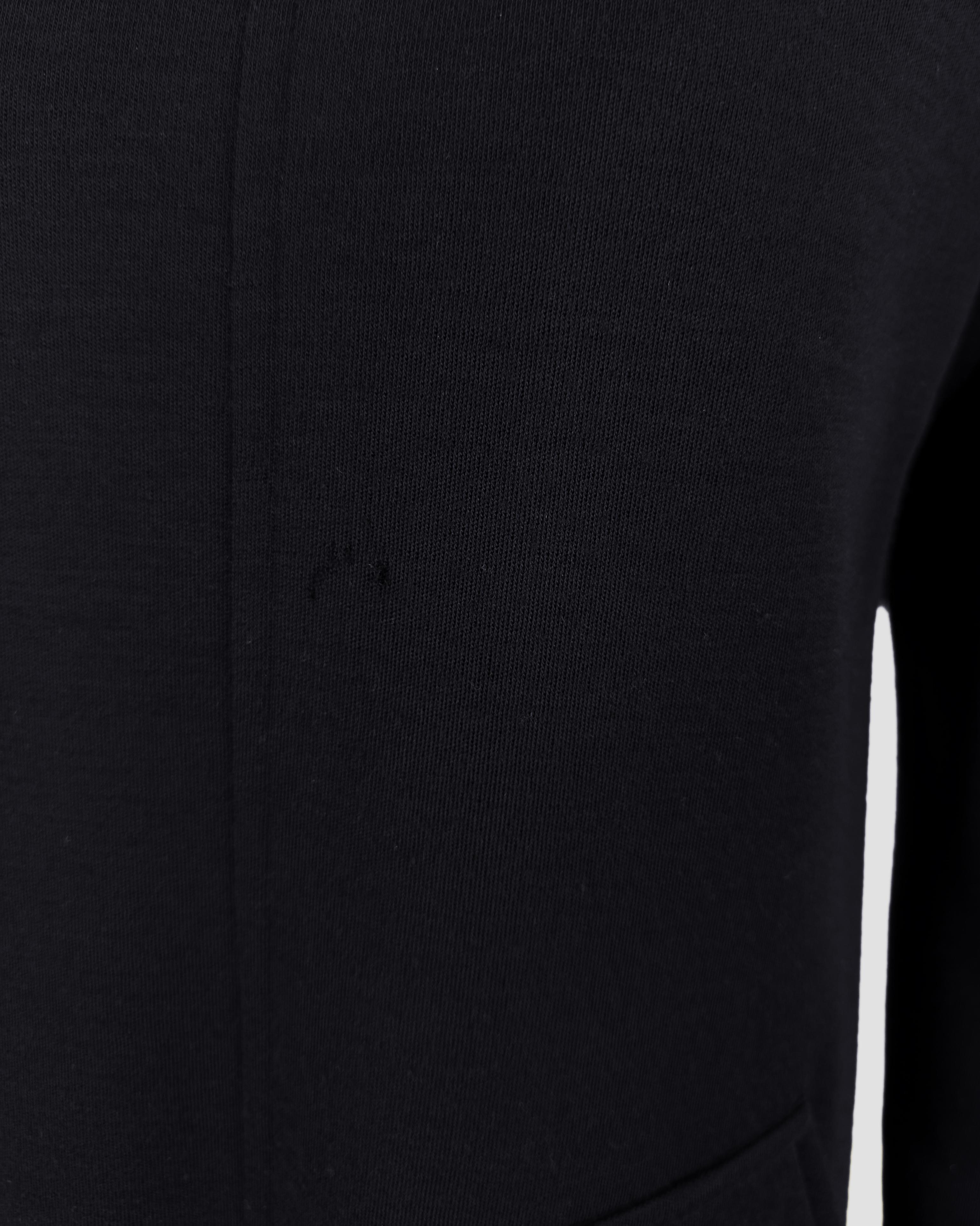 1980s Yves Saint Laurent/YSL Black Wool Shift Dress with Gold Shoulder Buttons For Sale 3