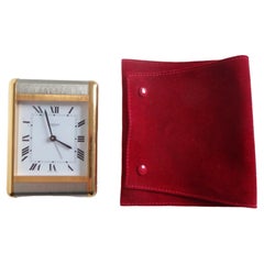 Vintage 1980this CARTIER Tank table clock 