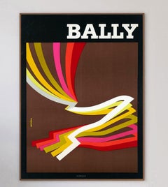 1981 Bally - Kinetic Man Original Vintage Poster