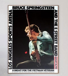 1981 Bruce Springsteen - Los Angeles Original Vintage Poster