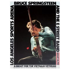Bruce Springsteen - Los Angeles - Affiche vintage originale de 1981