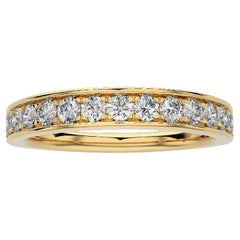 1981 Classic Collection: 0.4ct Diamond Wedding Band Ring in 14K Yellow Gold