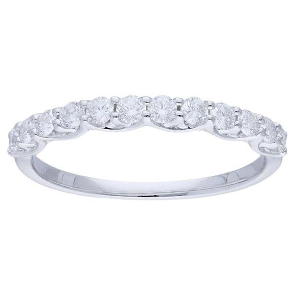 1981 Classic Collection Ring: 0.48 Carat Diamonds in 14k White Gold