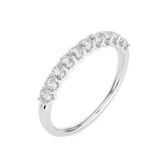 1981 Classic Collection Ring: 0.5 Carat Diamonds in 14k White Gold