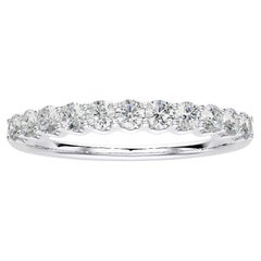 1981 Classic Collection Ring: 0.5 Carat Diamonds in 14k White Gold