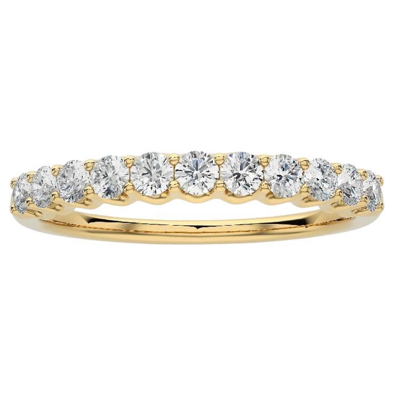 1981 Classic Collection Ring: 0.5 Carat Diamonds in 14k Yellow Gold For Sale