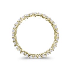 1981 Classic Collection Wedding Band Ring: 0.9 Ct Diamonds in 14K Yellow Gold