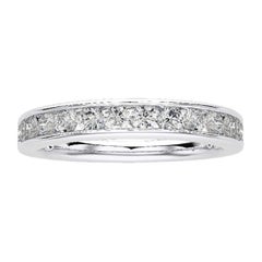 1981 Classic Collection Ehering: 1 Karat Diamanten in 14K Weißgold