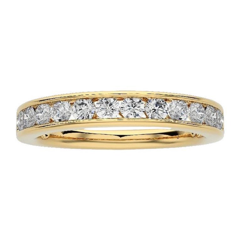 1981 Classic Collection Ehering: 1 Karat Diamanten in 14K Gelbgold