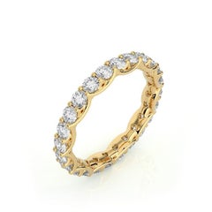 1981 Classic Collection Wedding Band Ring: 1.5 Ct Diamonds in 14K Yellow Gold