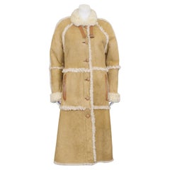 1981 Curly Sheepskin Maxi Coat