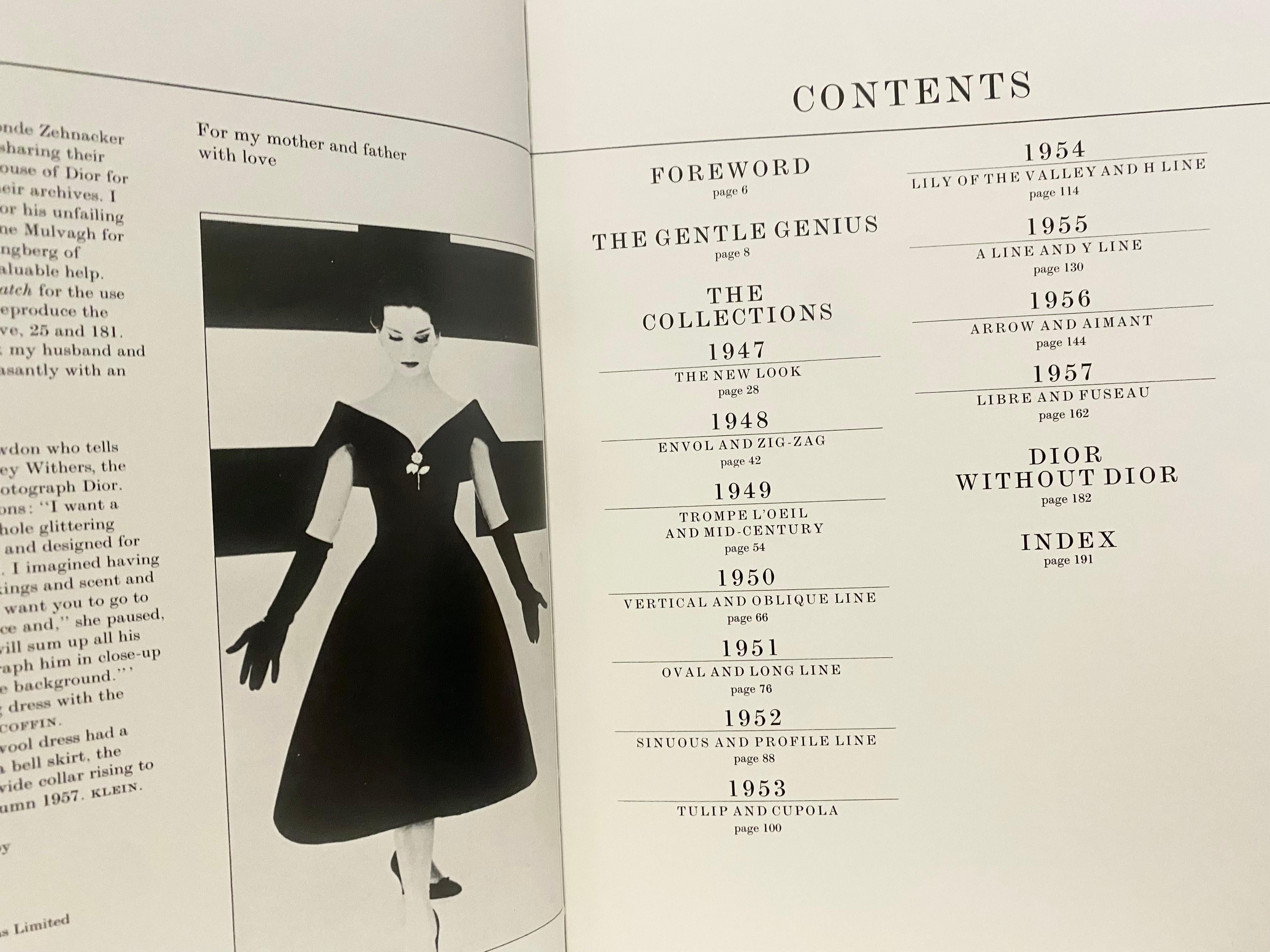 Libro Dior in Vogue 1981 di Brigid Keenan & Margot Fonteyn in vendita 1