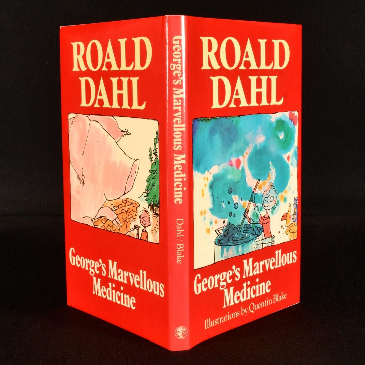 A fine first edition of Roald Dahl's beloved children's novel about a boy named George, who replaces his grandmother's medicine with a hazardous concoction.

The first edition, first impression, in the publisher's original price unclipped dust