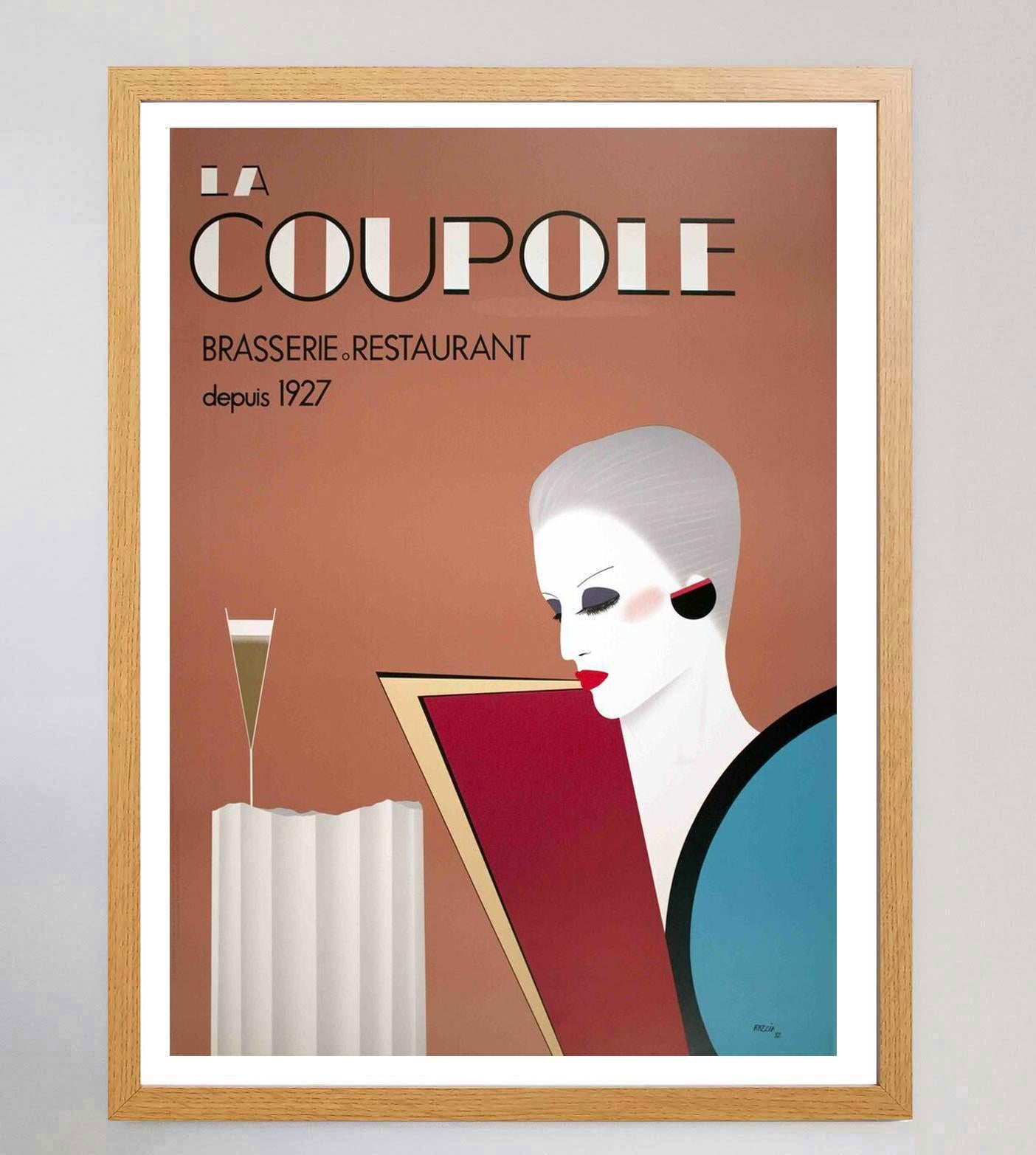French 1981 La Coupole, Razzia Original Vintage Poster