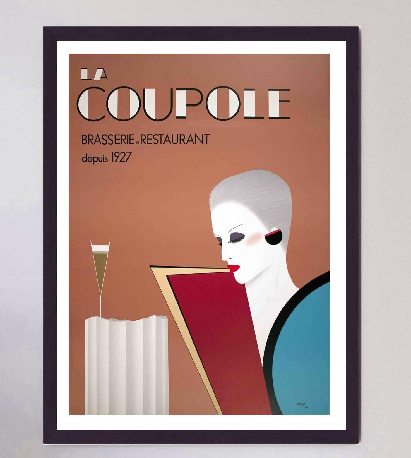 Late 20th Century 1981 La Coupole, Razzia Original Vintage Poster