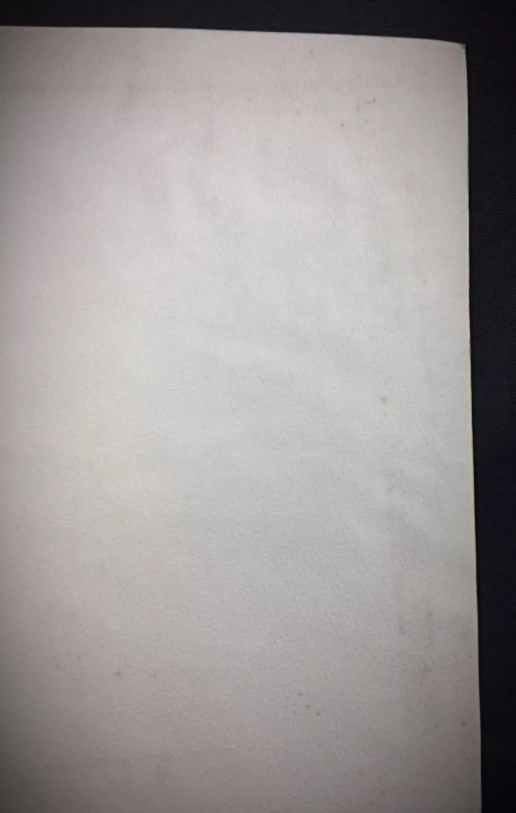 1981 Aquarelle originale 