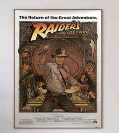 1981 Raiders of the Lost Ark Original Vintage Poster