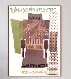 1981 Robert Rauschenberg - Marathon - Ace Gallery Canada Original Vintage Poster