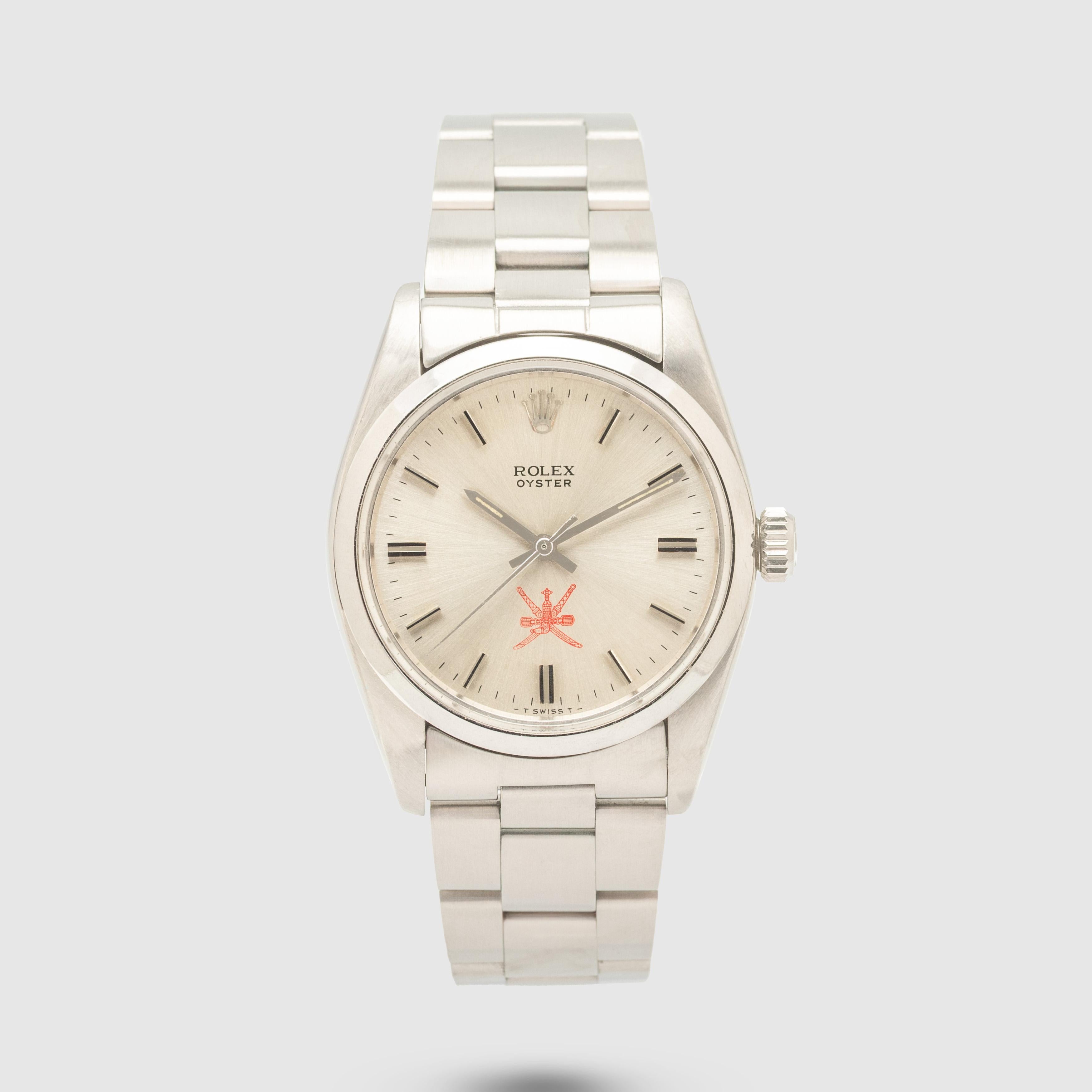 1981 Rolex Oyster Precision Oman Rot Khanjar Ref. 6426 im Angebot 3