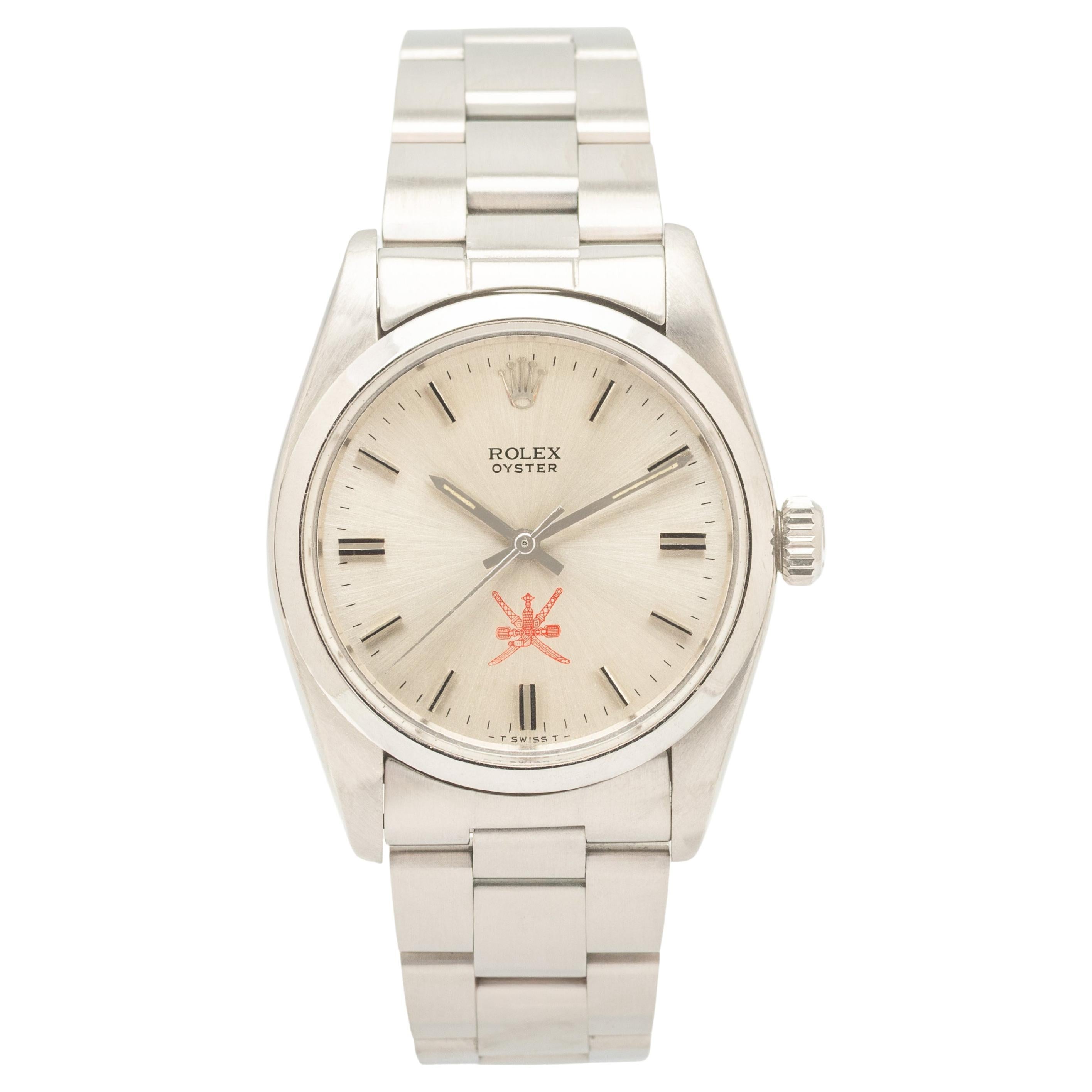 1981 Rolex Oyster Precision Oman Rot Khanjar Ref. 6426 im Angebot
