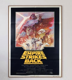 1981 Star Wars, Empire Strikes Back, Original-Vintage-Poster