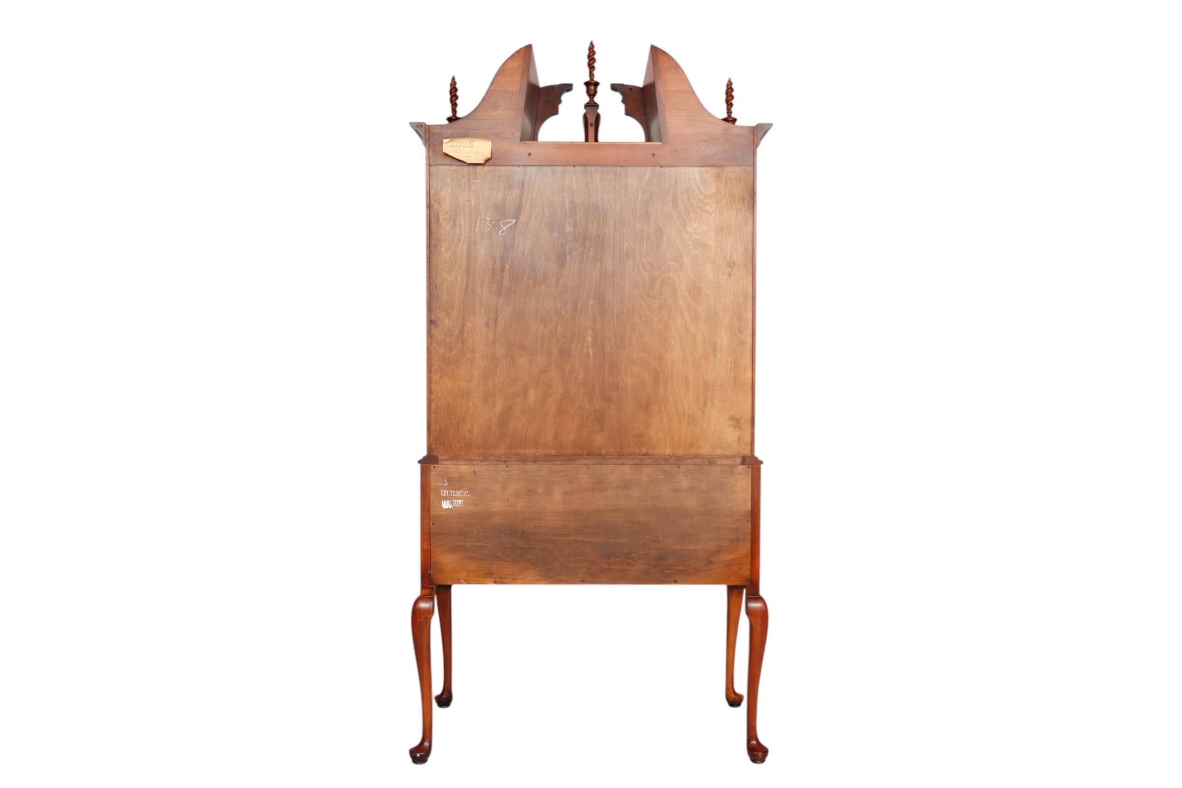 1981 Statton Highboy im Queen Anne-Stil im Angebot 5
