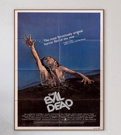 1981 The Evil Dead Original Vintage Poster