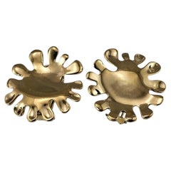 1981 Tiffany & Co. Angela Cummings 18K Gelbgold Nickelodeon Ohrringe #25240