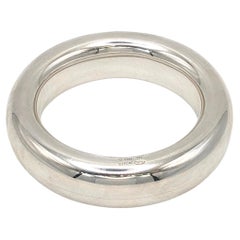 1981 Tiffany & Co Peretti Sterling Doughnut Bangle