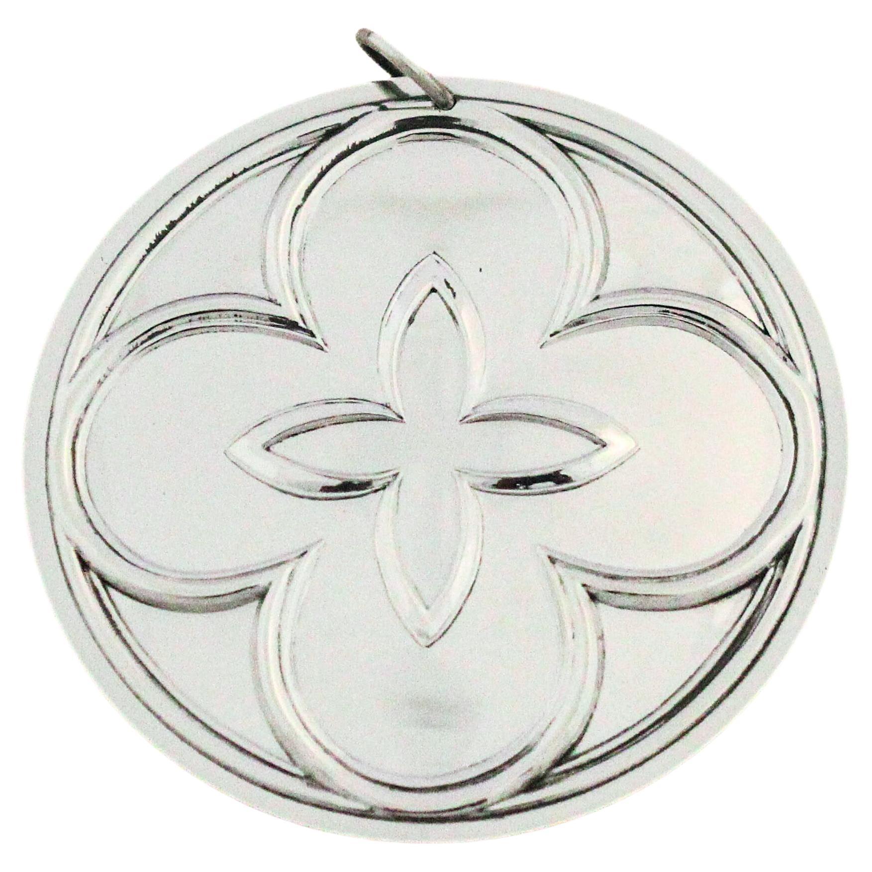 1981 Towle Sterling Silver Christmas Medallion — “Twelve Days of Christmas”